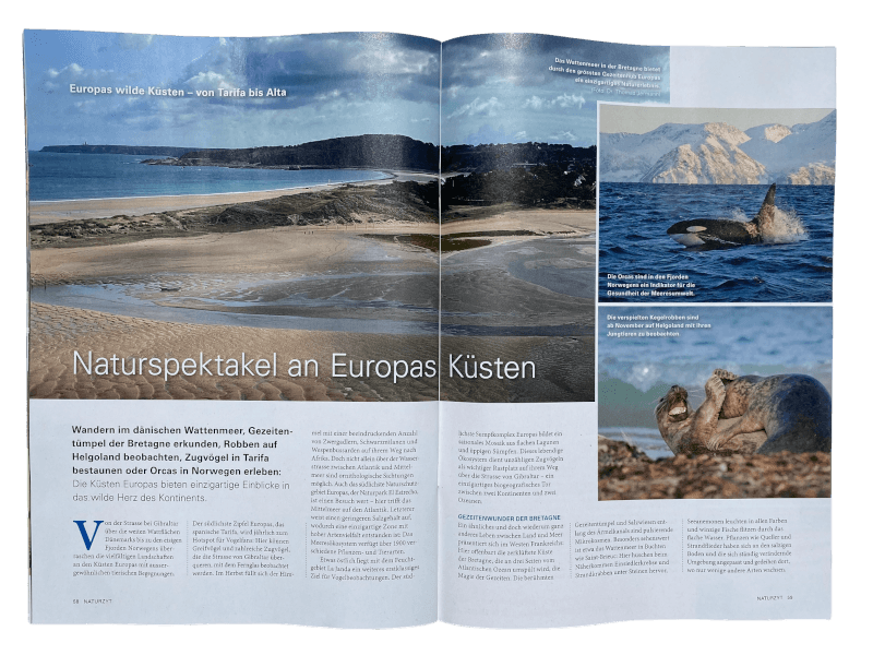 Reisereportage im NATURZYT Magazin Sommer-Ausgabe 2026