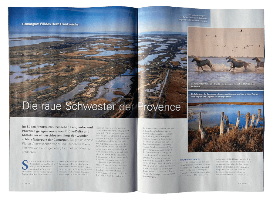 Reisereportage im NATURZYT Magazin Herbst-Ausgabe 2026