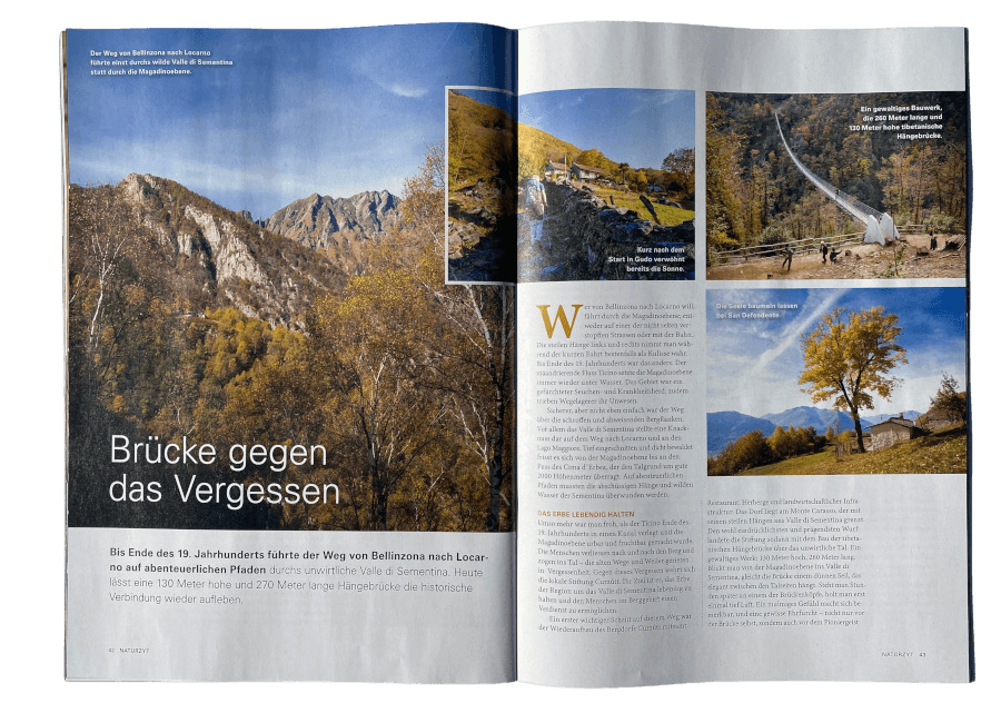Wanderung im NATURZYT Magazin Herbst-Ausgabe 2026