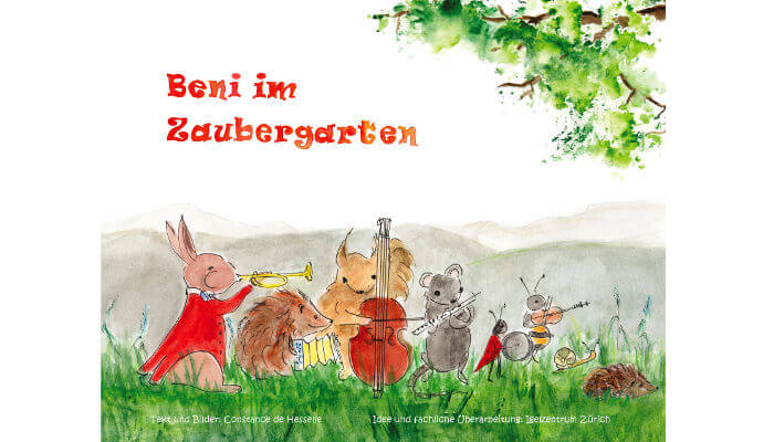Cover Bilderbuch Beni im Zaubergarten