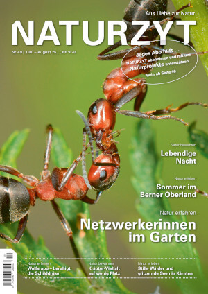 Cover der aktuellen NATURZYT Ausgabe mit Verlinkung auf unser Abo-Formular