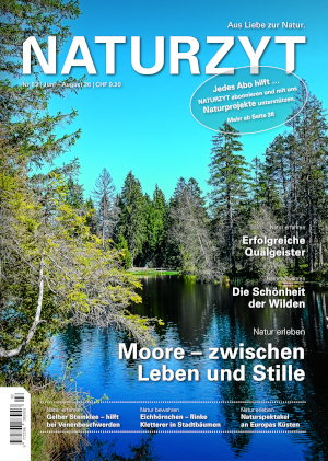 Cover Juni des NATURZYT Magazin mit Verlinkung auf Yumpu